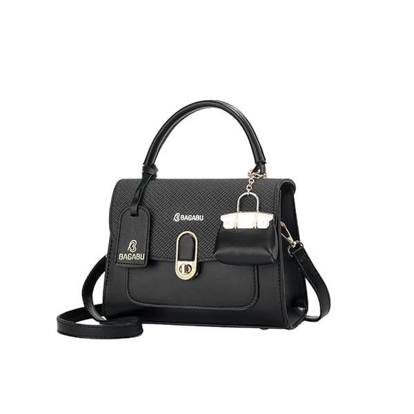 The Charm Luxury Black Handbag (black)