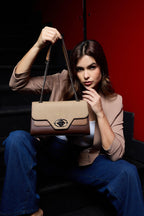Bagabu Elegance Chain Shoulder Bag for Women (Coffee)