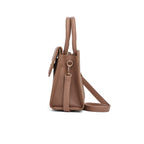 Meadow, Medium Vegan Leather Handbag (beige)