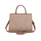 Meadow, Medium Vegan Leather Handbag (beige)