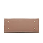 Meadow, Medium Vegan Leather Handbag (beige)