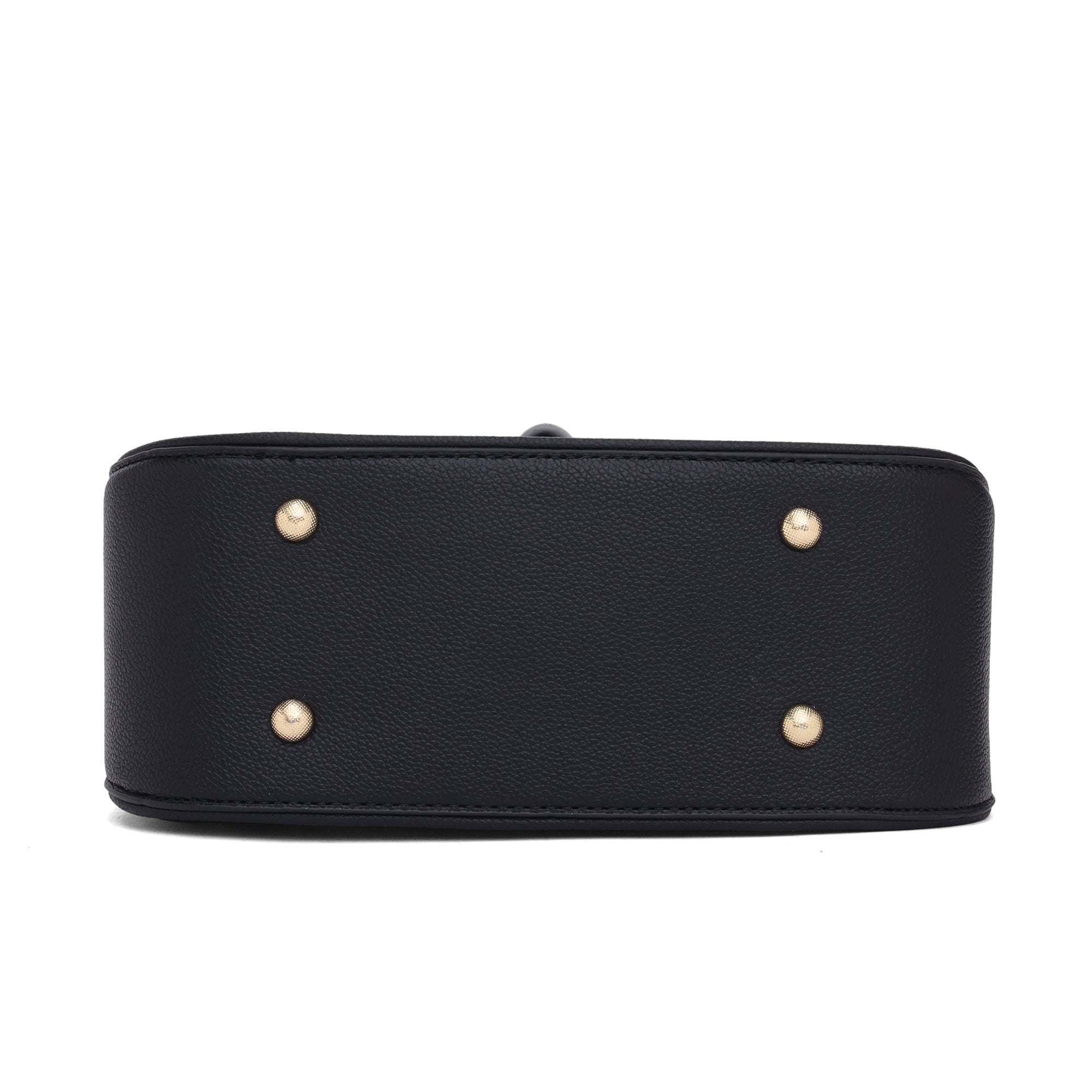 Eclipse Premium Vegan Knitted Handbag (black)