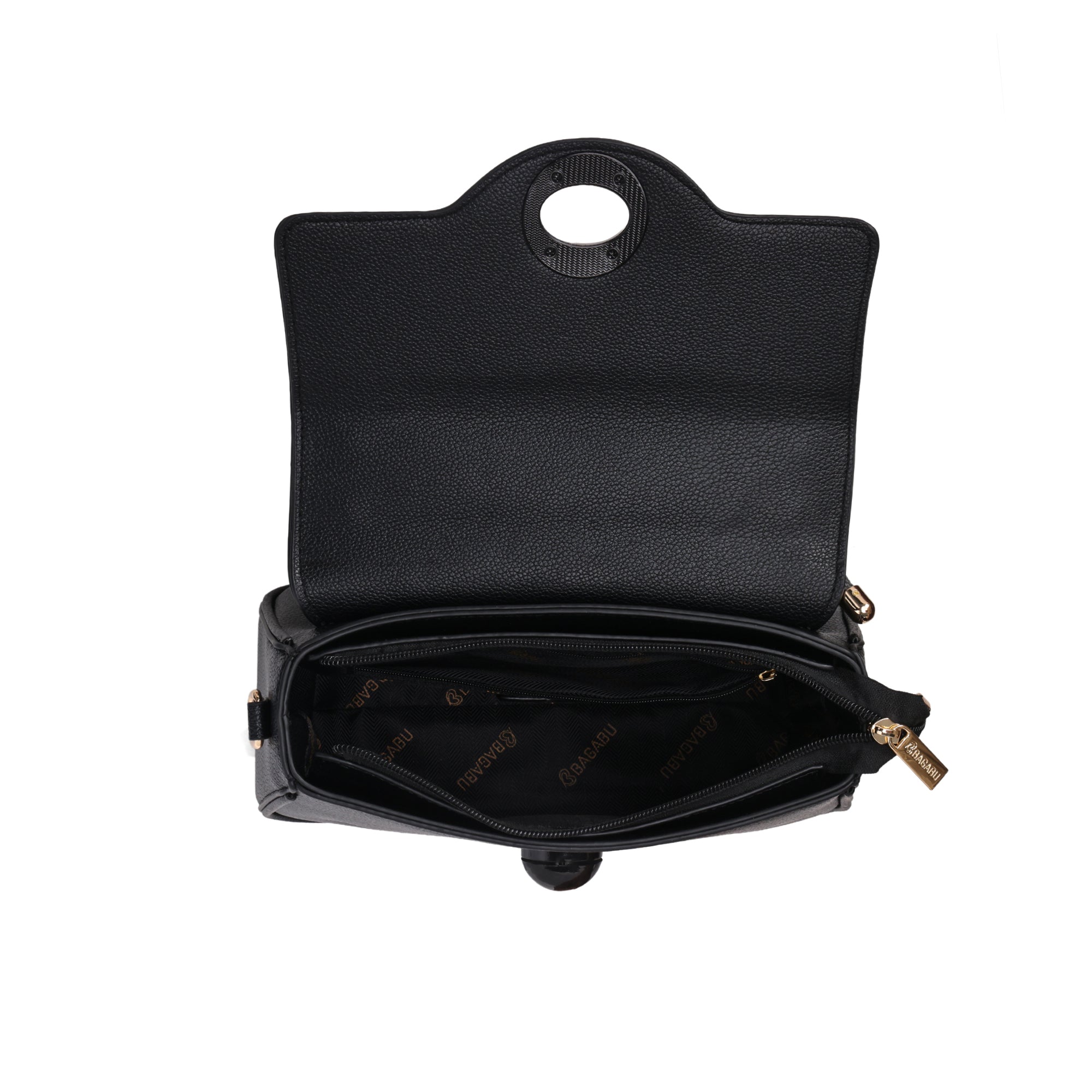 Eclipse Premium Vegan Knitted Handbag (black)