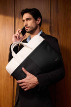 Bagabu Professional Laptop Tote Bag for Men & Women (Black)