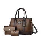 The Grain Premium Textured Handbag (coffee)