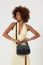 Eclipse Premium Vegan Knitted Handbag (black)