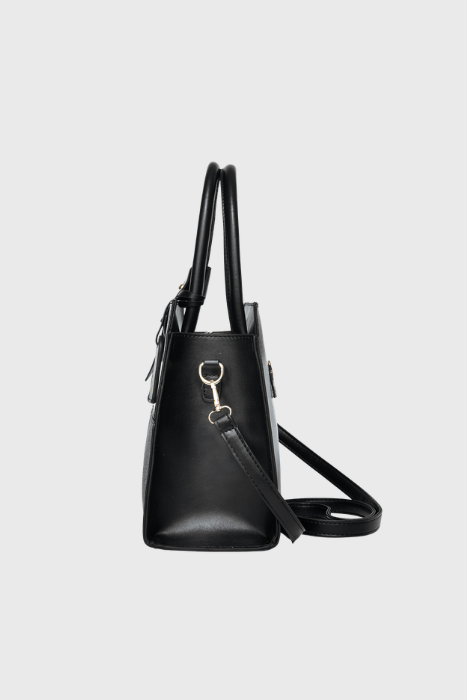 Bagabu Quadra Luxe Premium Vegan Leather Tote Set (brown)