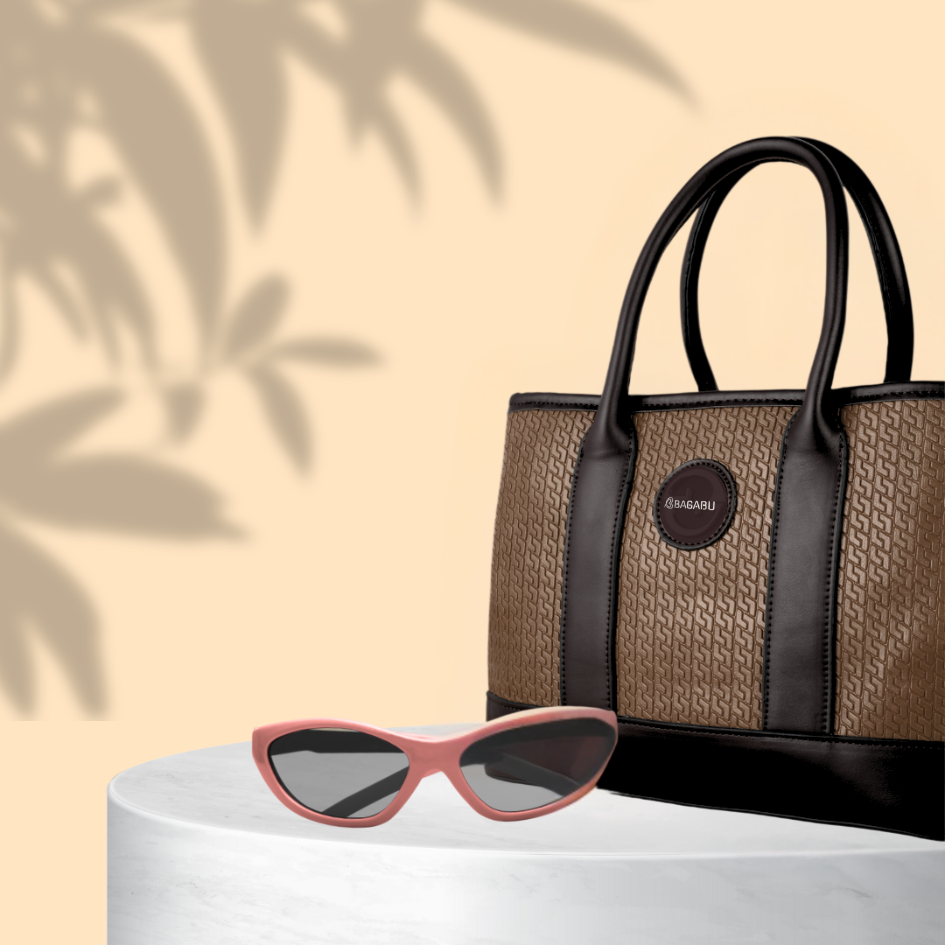 The Grain Premium Textured Handbag (coffee)