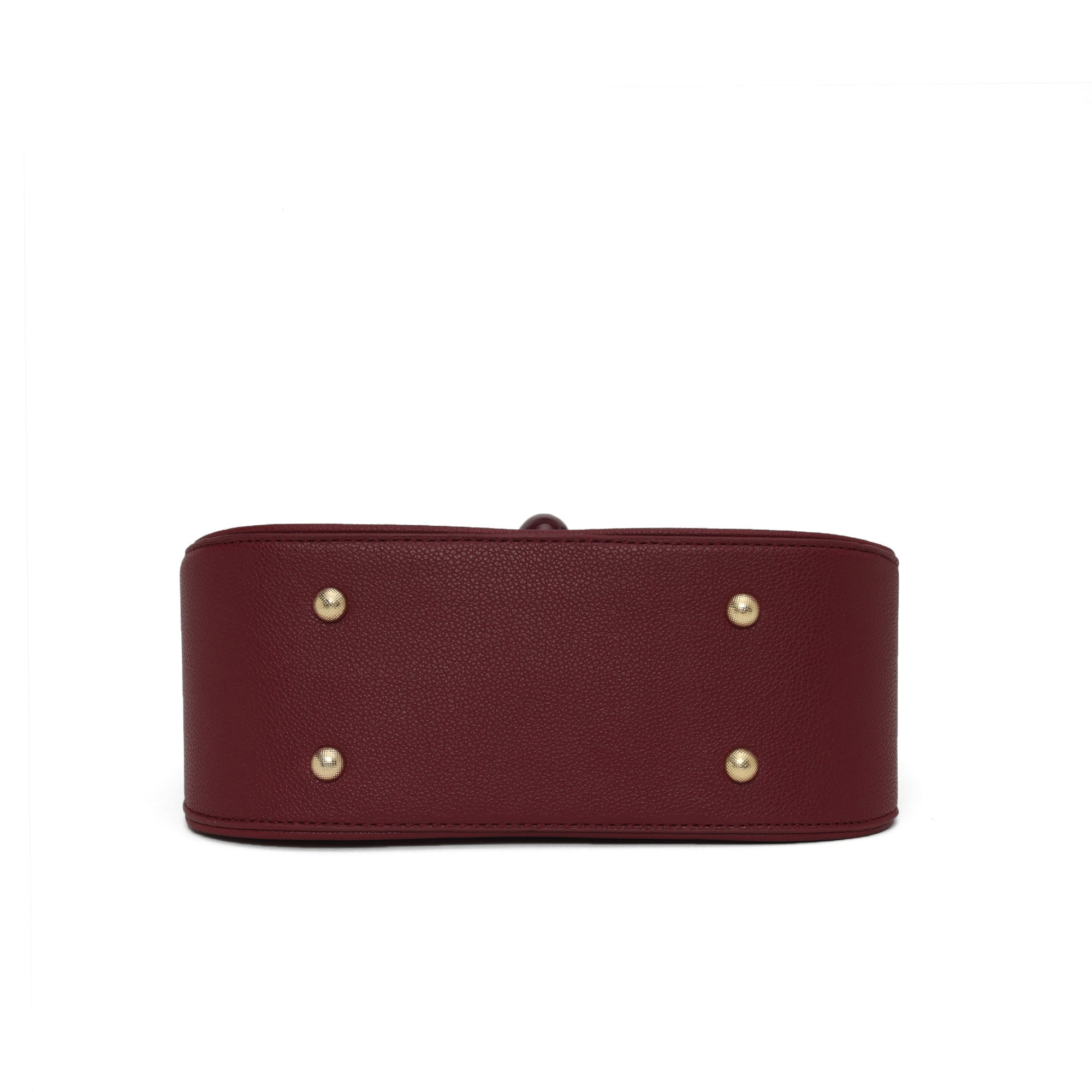 Eclipse Premium Vegan Knitted Handbag (burgundy)