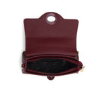 Eclipse Premium Vegan Knitted Handbag (burgundy)