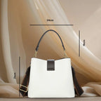 The Heart Locked Dual-Strap Handbag (White)