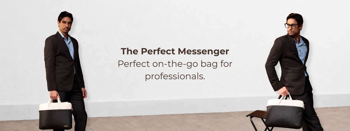 Bagabu Professional Laptop Tote Bag for Men & Women (Black)