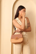 Eclipse Premium Vegan Knitted Handbag (brown)