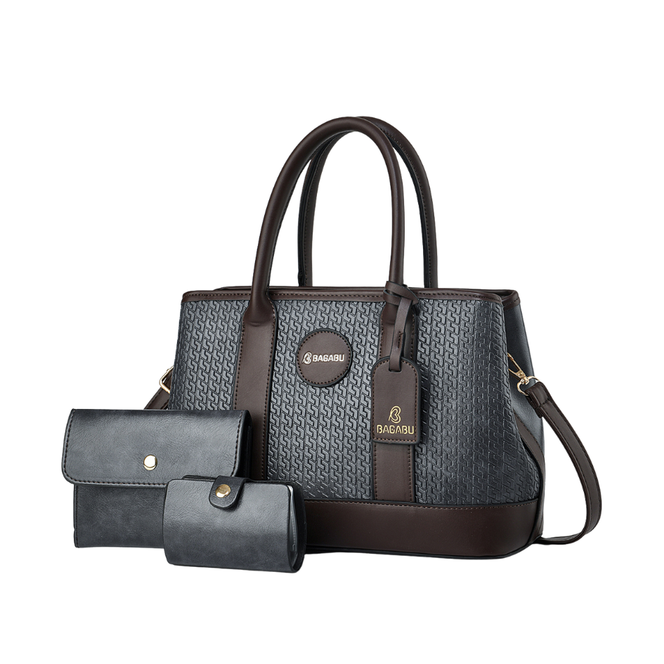 The Grain Premium Textured Handbag (grey)
