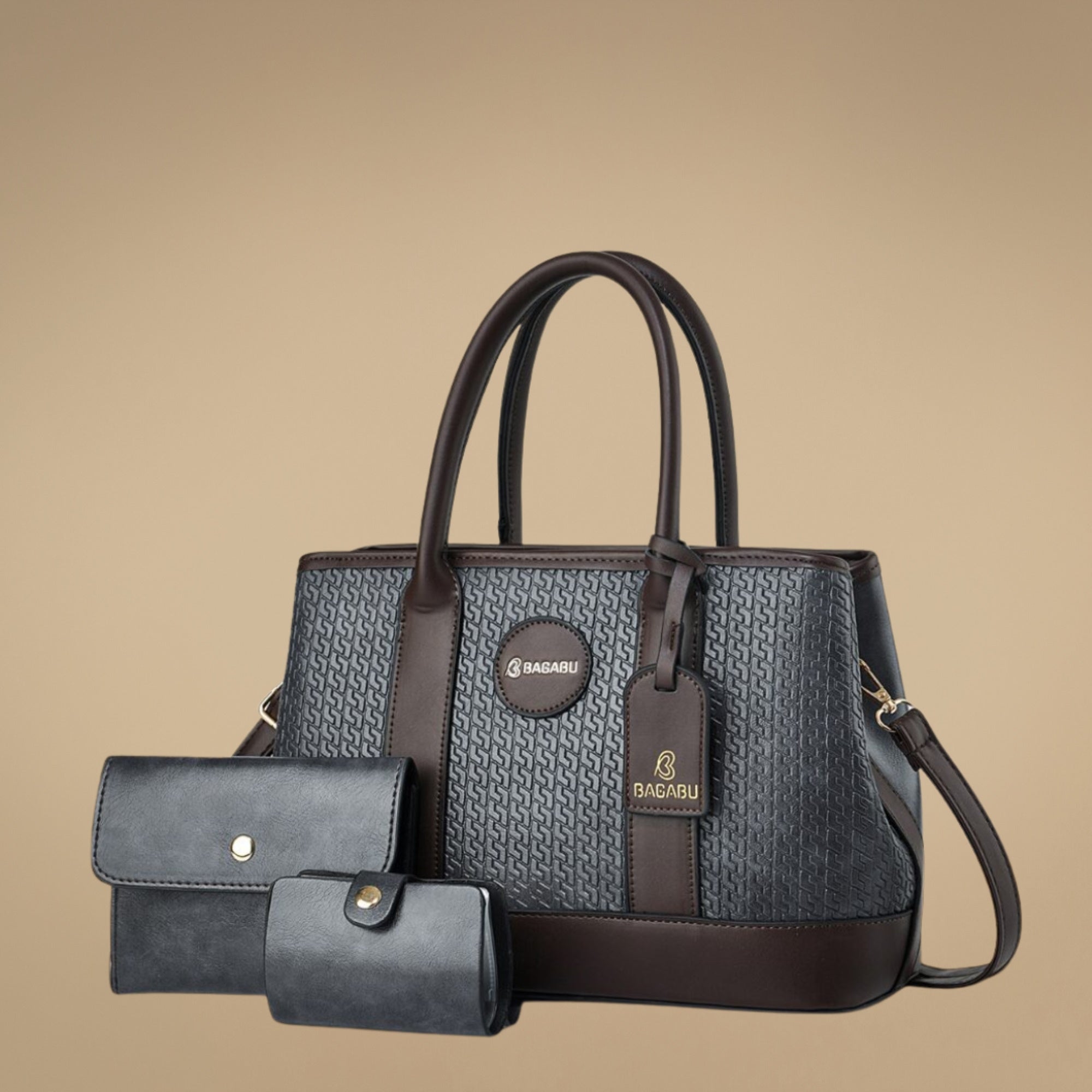 The Grain Premium Textured Handbag (grey)