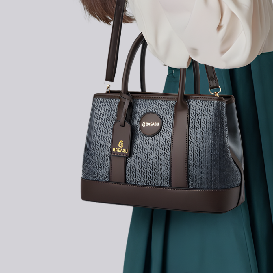 The Grain Premium Textured Handbag (grey)