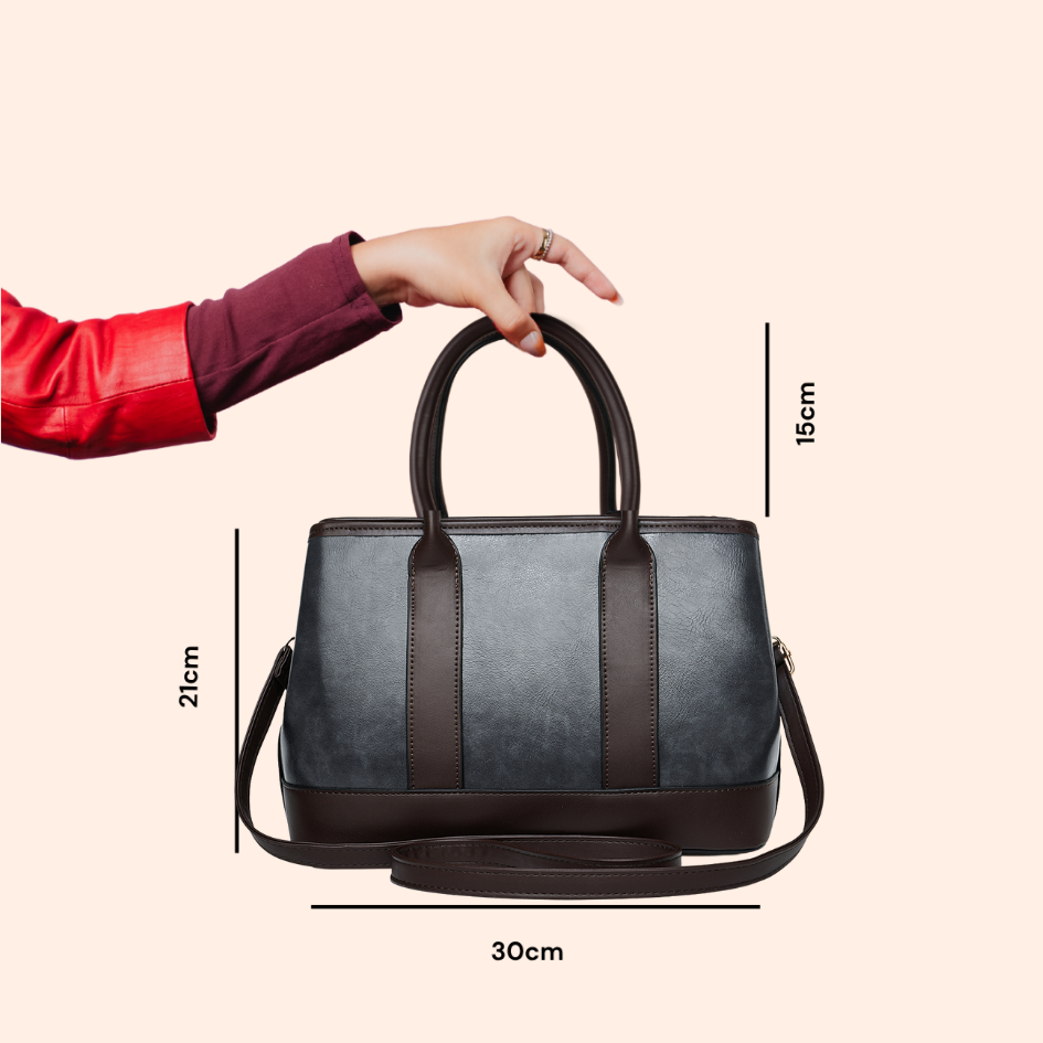 The Grain Premium Textured Handbag (grey)