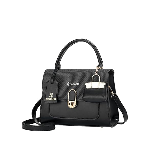The Charm Luxury Black Handbag (black)