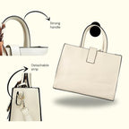 Vienna Classic Premium Handbag (cream)
