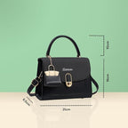 The Charm Luxury Black Handbag (black)