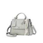 Xena mini Premium vegan leather handbag (grey)