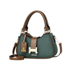 Amor Vegan Leather Shoulder Bag (Green)