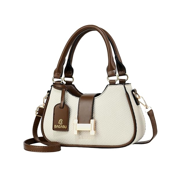 Amor Dual Strap Statement Handbag (White)
