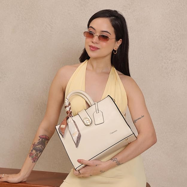 Vienna Classic Premium Handbag (cream)