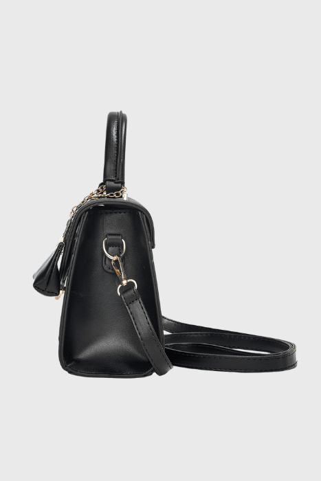 The Charm Luxury Black Handbag (black)