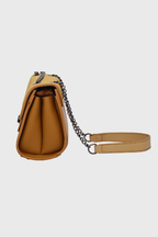 Bagabu Elegance Chain Shoulder Bag for Women (Yellow)