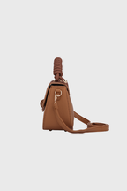 Bagabu Luxe Rope Handle Satchel Bag with Wallet (Khaki)