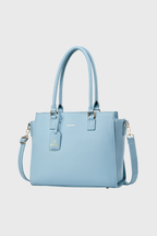 BAGABU Executive Laptop Tote Bag for Women (Sky Blue)