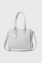BAGABU Executive Laptop Tote Bag for Women (Grey)