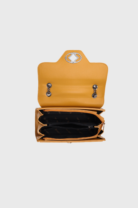 Bagabu Elegance Chain Shoulder Bag for Women (Yellow)