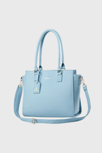 BAGABU Executive Laptop Tote Bag for Women (Sky Blue)