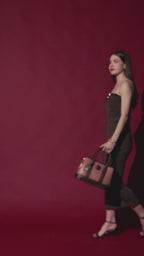 The Grain Premium Textured Handbag (nude pink)
